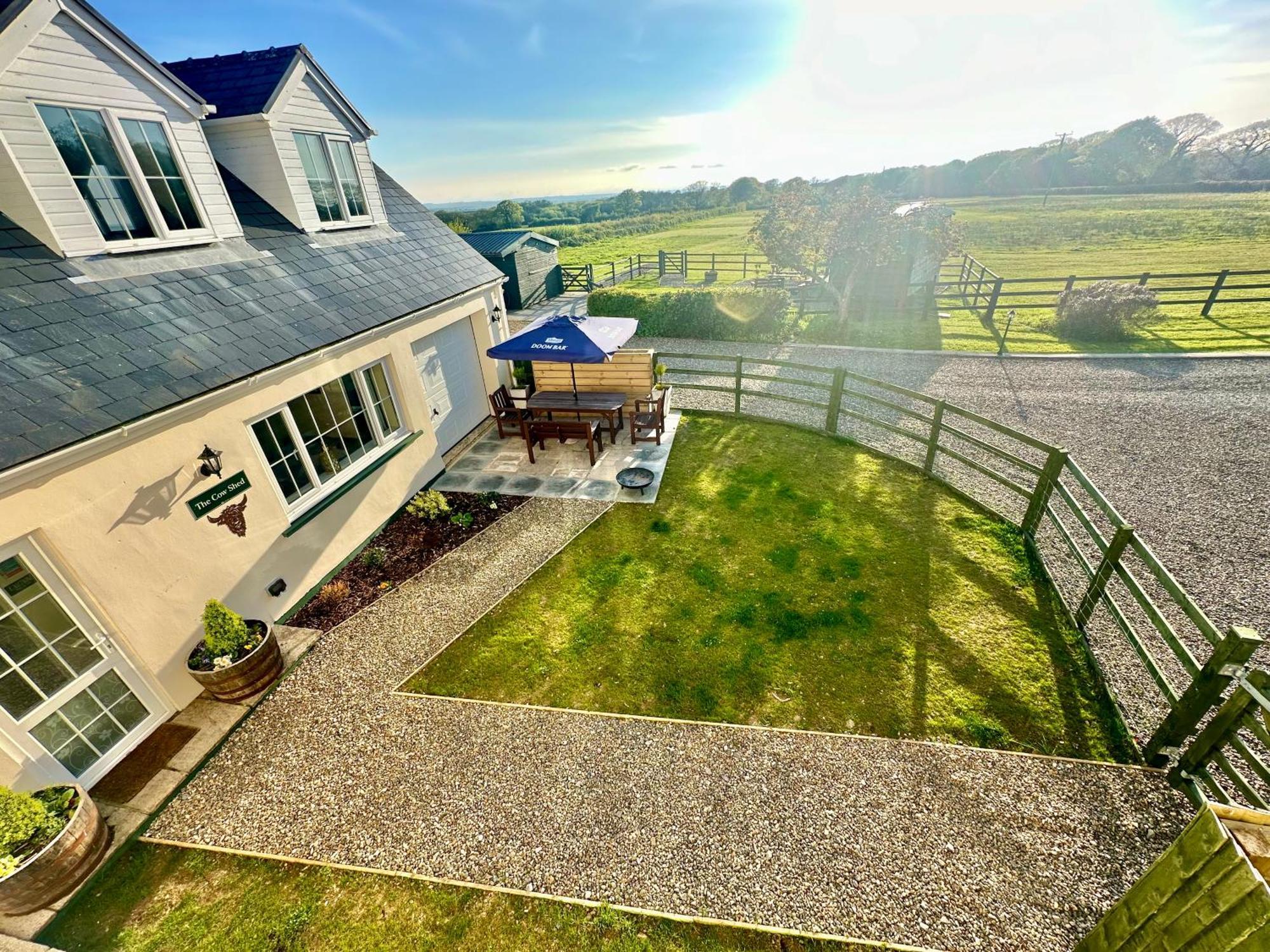The Cow Shed Apartamento Narberth Exterior foto